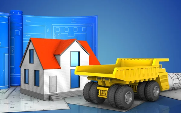 Rulo çizim ile genel evi