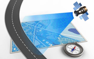  mavi harita gösterimi 