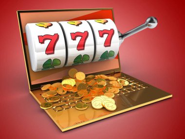 Altın bilgisayar çizimi