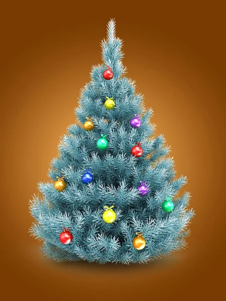 Illustratie van de kerstboom — Stockfoto