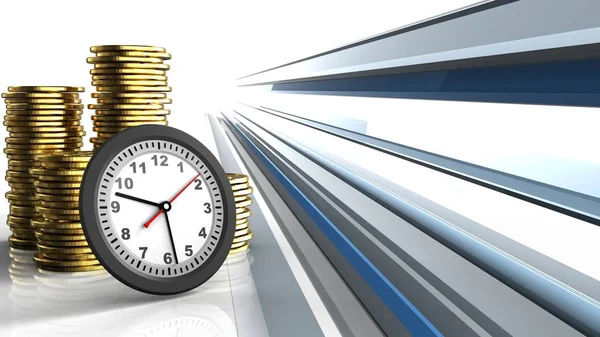 Özet satırları arka plan üzerinde paralar