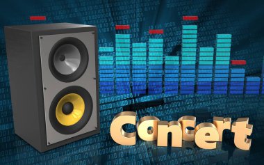 3D konser işareti spektrum