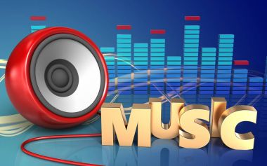 3D müzik işareti spektrum