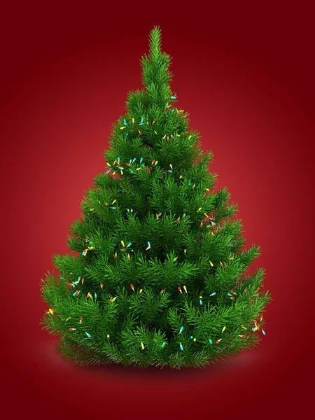 Χριστουγεννιάτικο δέντρο. Ενοικιαζόμενα — Φωτογραφία Αρχείου