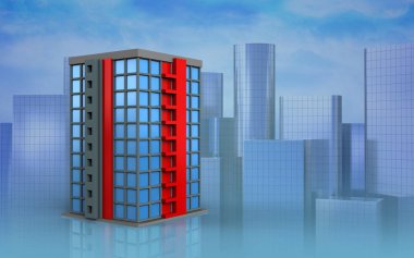  ısıtmak arka plan üzerinde bina