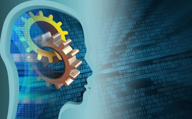 Gears'ın ikili arka plan üzerinde