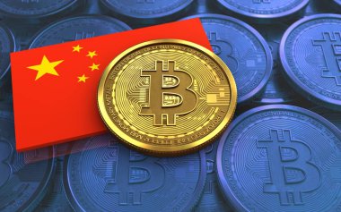 bitcoin mavi sikkeler üzerinde 