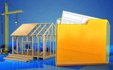  çerçeve ev yapımı gösterimi