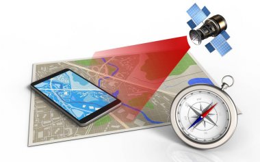  cep telefonu ile harita gösterimi
