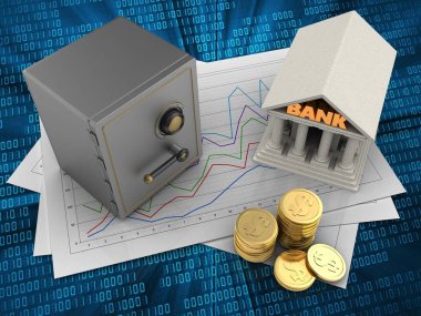 Diyagram kağıtları ve güvenli 