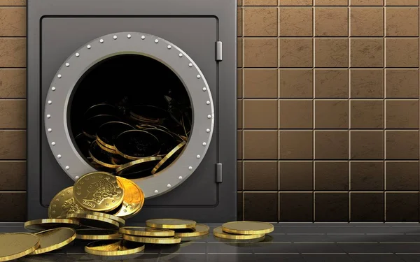 metal paralar ile güvenli 