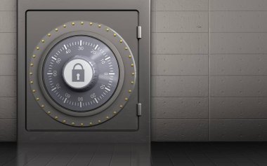 Şifreli kilit ile güvenli