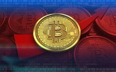  yukarı ok ile bitcoin