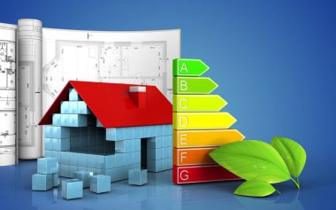 ev blok inşaat çizimleri ile 