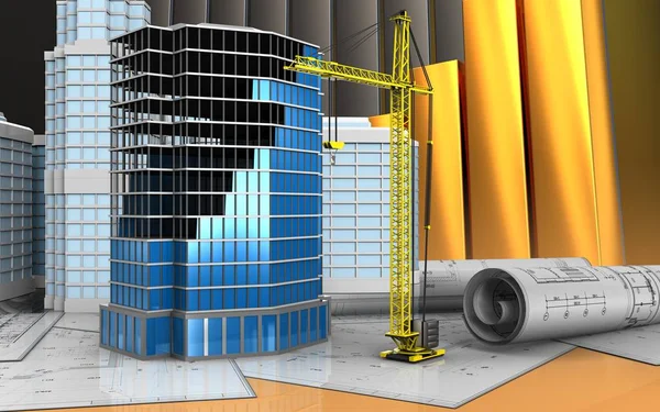  Kentsel sahne ile Bina İnşaatı 