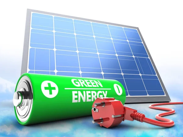 bulutlar arka plan üzerinde pil