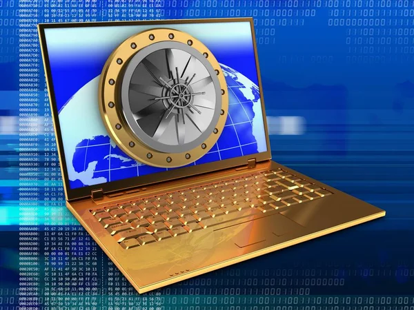  Altın bilgisayar çizimi 