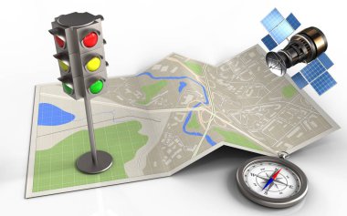 ampul harita kağıt