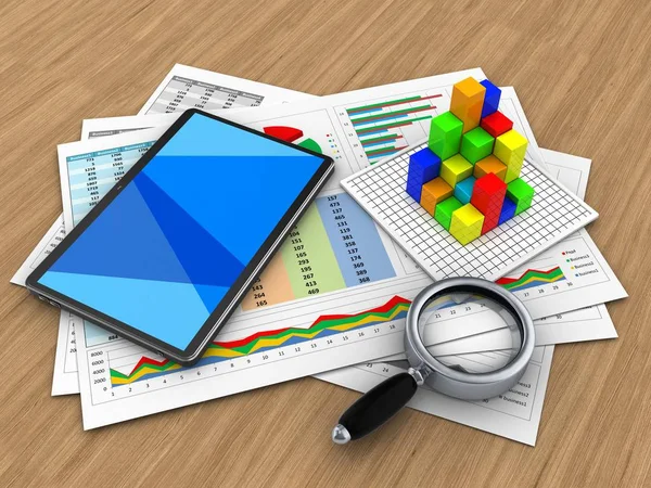 illüstrasyon iş belgelerinin