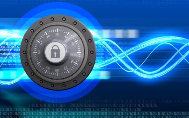 şifreli kilit resmi 