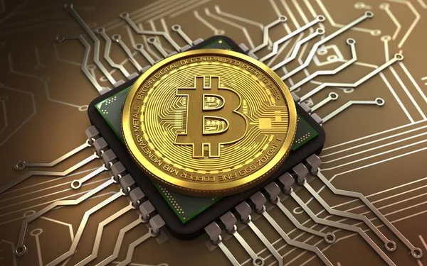 bitcoin arka plan üzerinde gösterimi