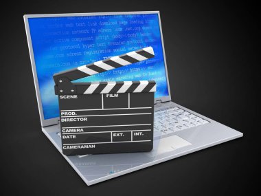  dizüstü bilgisayar arka plan üzerinde gösterimi