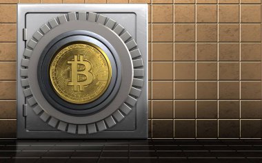 metal güvenli illüstrasyon 