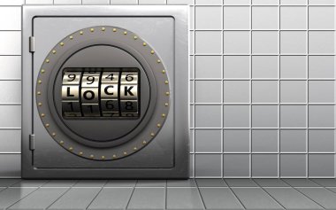 metal güvenli kodu kilit kapı