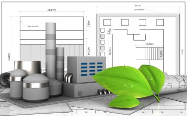  blueprint arka plan fabrikası