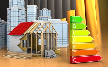 çerçeve ev çizimi