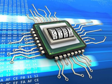  Bilgisayar çipleri çizimi