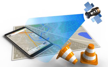  telefon navigasyon harita gösterimi