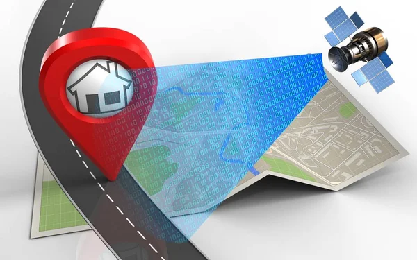 harita kağıt çizimde