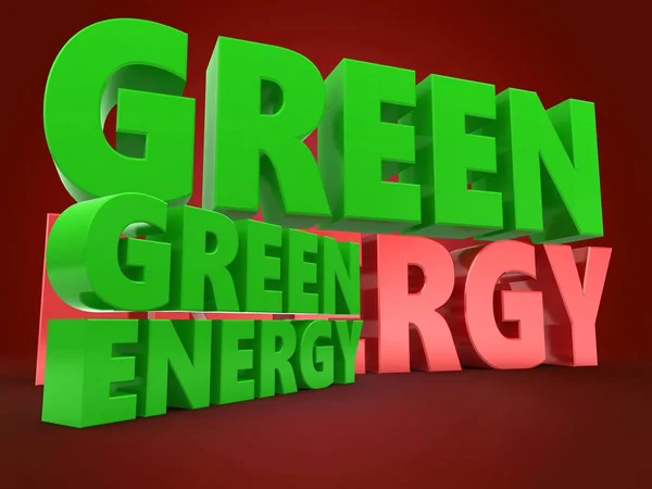 green energy sign