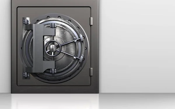 Illustration of metal safe — Stock Photo, Image