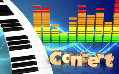 Piyano Klavye gösteren resim 