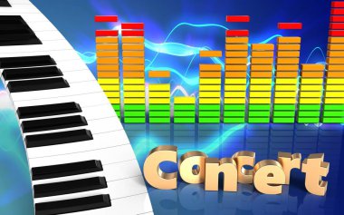 Piyano Klavye gösteren resim 