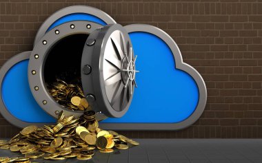  altın sikke ile bulut