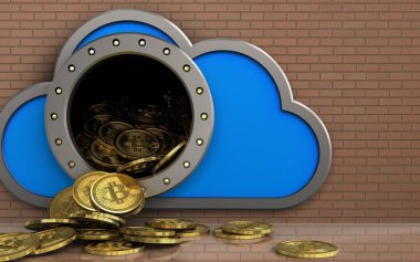 bitcoins yığın ile bulut