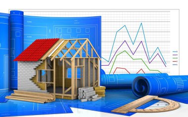 çerçeve ev çizimi