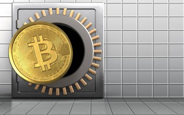  metal güvenli illüstrasyon 