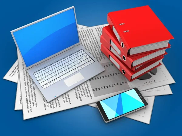 belgeleri arka plan üzerinde gösterimi 