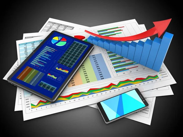 illüstrasyon iş belgelerinin