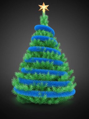 Noel ağacının gösterimi 