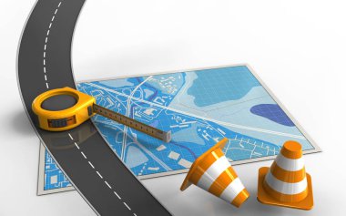 mavi harita gösterimi