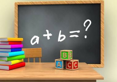 Kara tahta matematik egzersiz ile