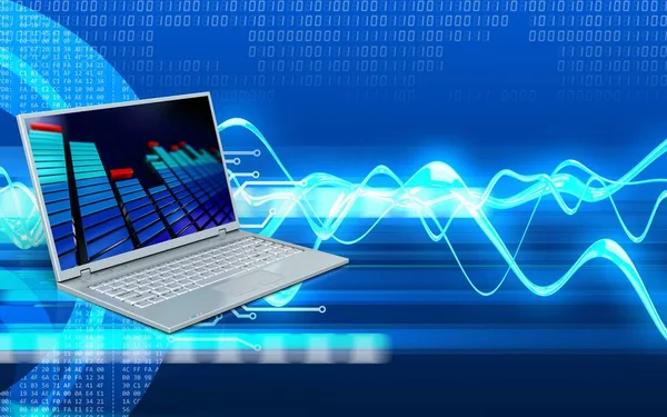 dizüstü bilgisayar çizimi