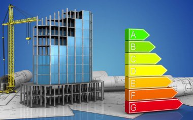 Modern yapı gösteren resim