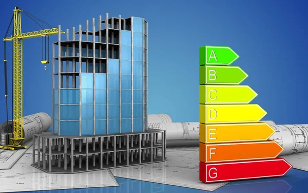 Modern yapı gösteren resim