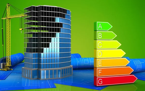 bina inşaat ofis çizimi